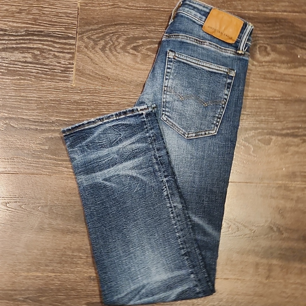 ❤️ AMERICAN EAGLE ORIGINAL BOOTCUT JEANS, 28 × 30 - Picture 9 of 9